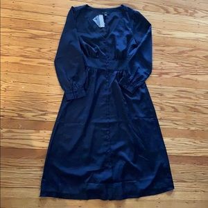 J Crew Navy Dress Sz 6